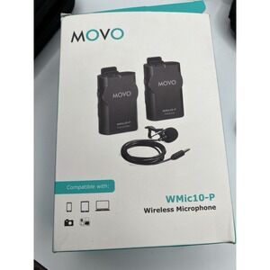 Movo‎ WMic10-P Wireless Microphone Kit